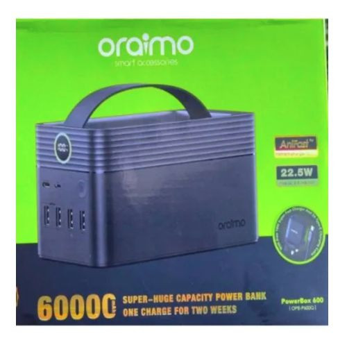 Oraimo PowerBox 600 60000mAh 22.5W Power Bank