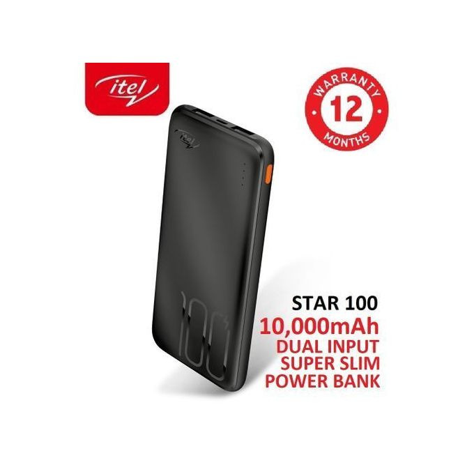 itel 10000MAh Star100 Fast Charging Powerbank