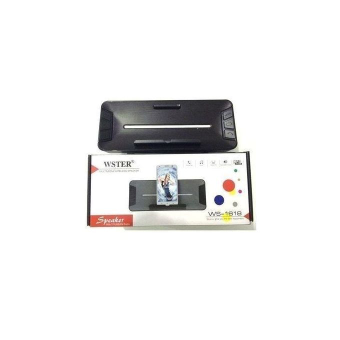 Brand New Wster NEW SUPER SOUND WS-1618 Multimedia Bluetooth Speaker