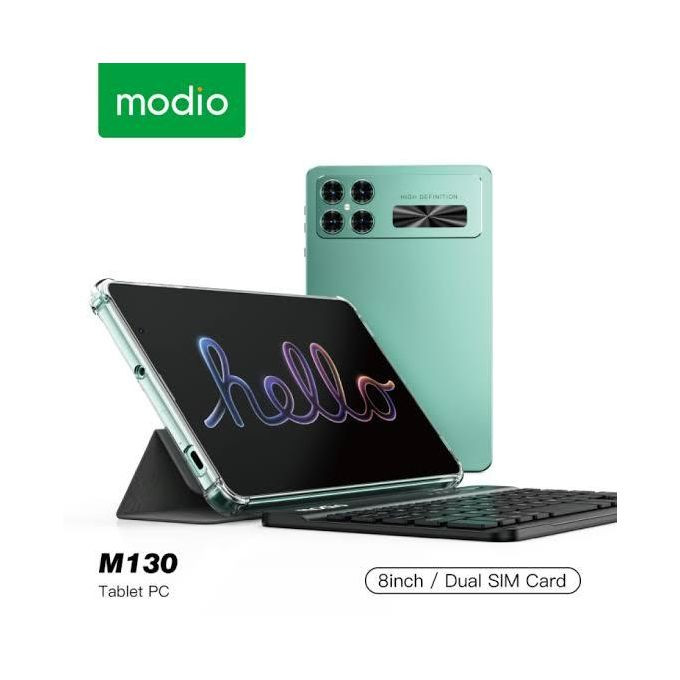 Brand New MODIO KIDS TAB M130 EDUCATIONAL TABLET 5G, 8 INCHES, SIM ENABLED 8GB/512gb